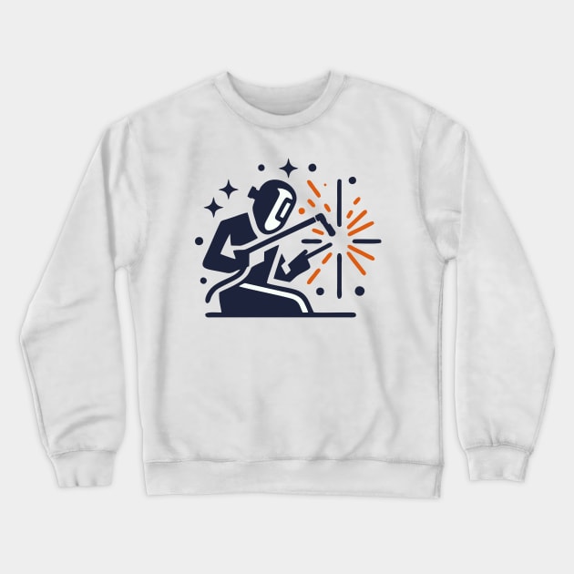 welder Crewneck Sweatshirt by artoriaa